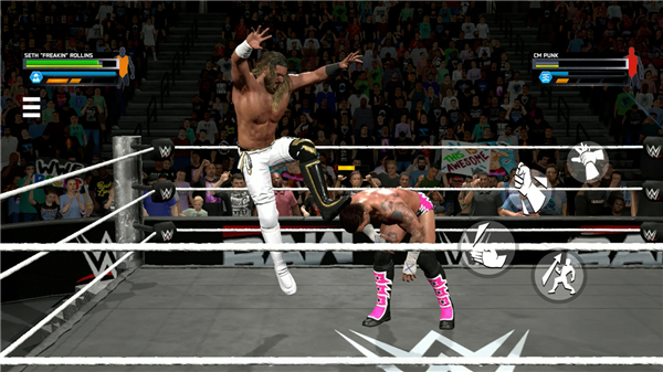 WWE2K25(与明星、传奇摔跤手进行硬核对抗)截图
